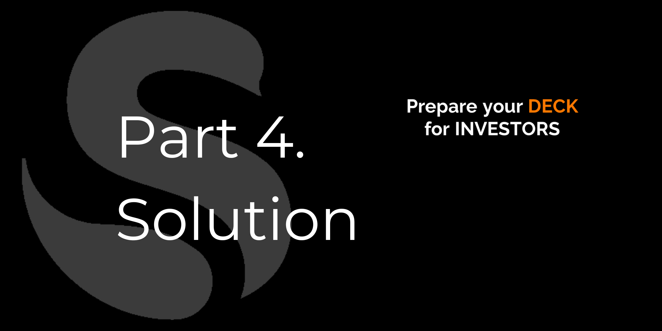 Part 4. Solution